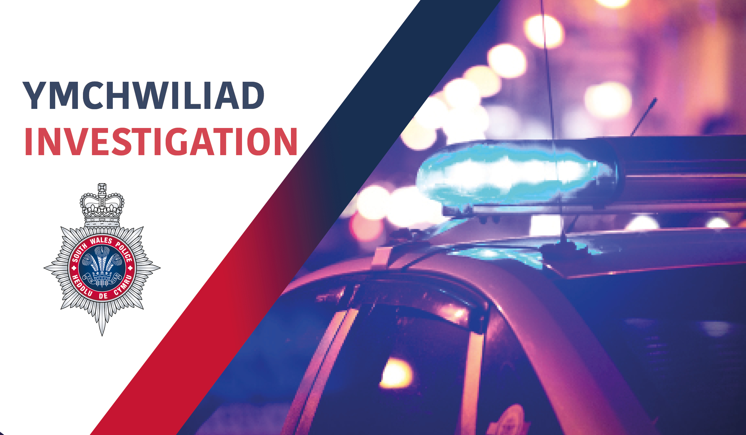 South Wales Police investigation graphic