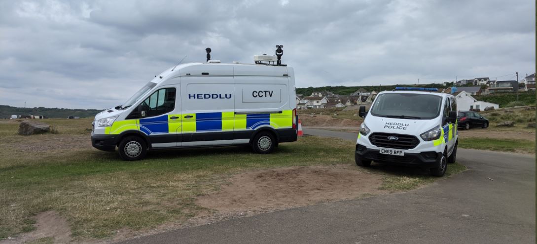 CCTV van Ogmore by Sea