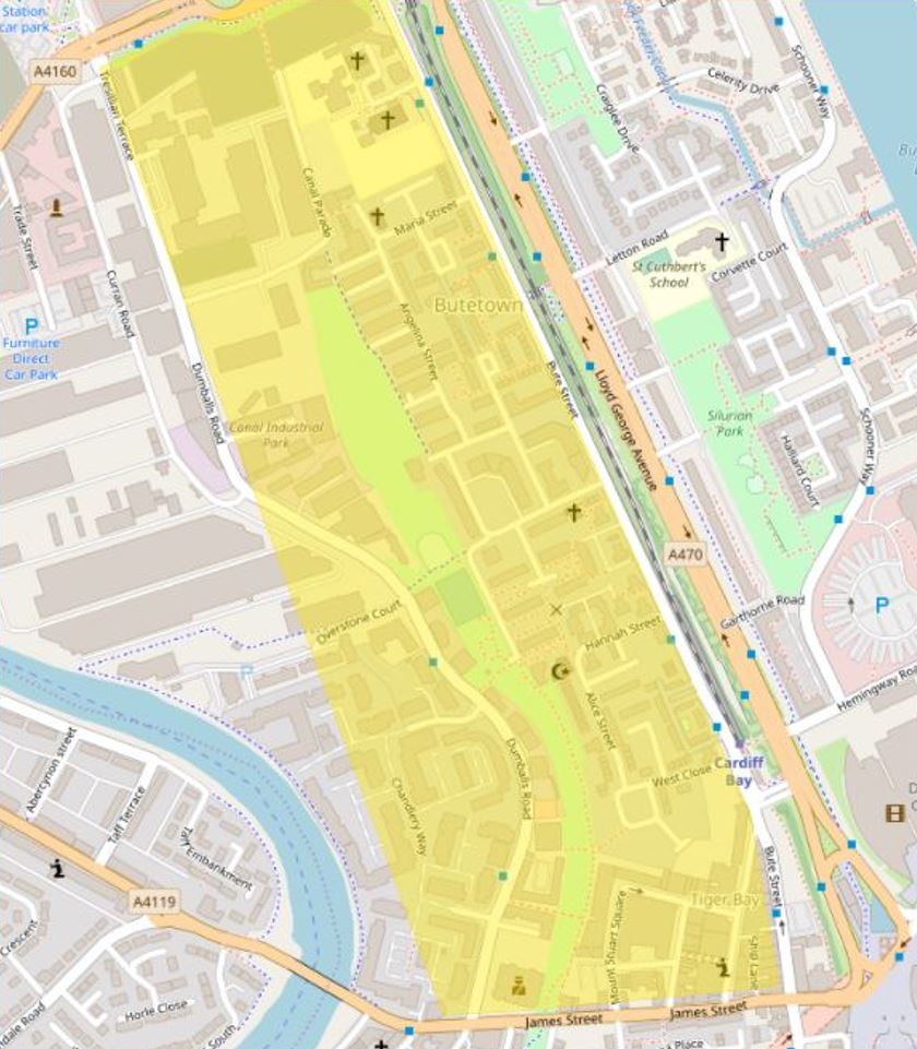 Dispersal order map