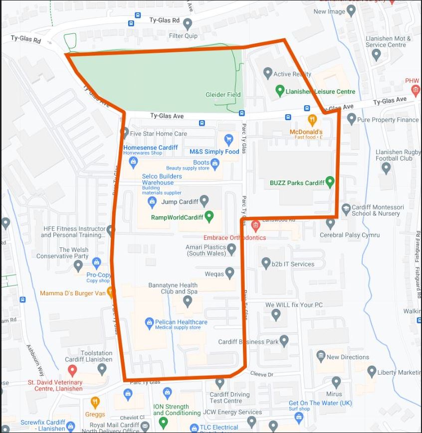 Llanishen map.JPG