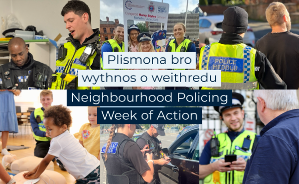 Wythnos Plismona yn y Gymdogaeth
