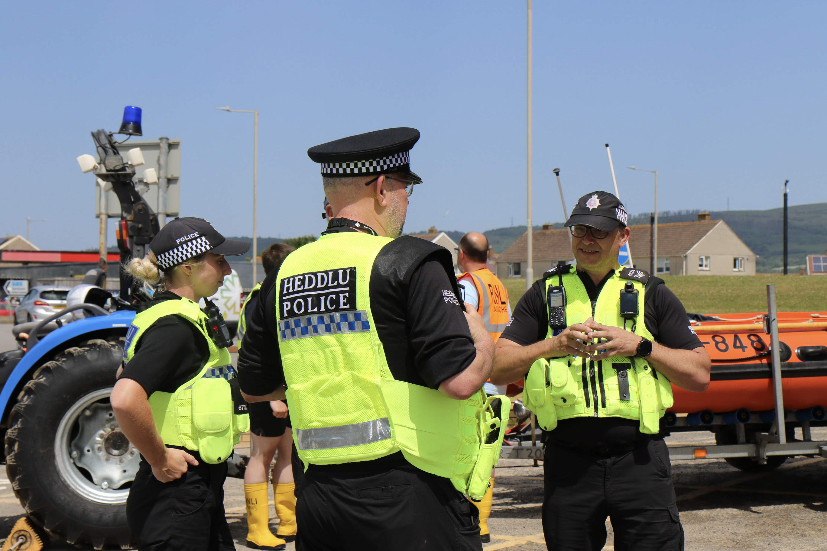 Op Adriatic - South Wales Police officers at the launch of Op Adriatic. Credit South wales Police.jpg
